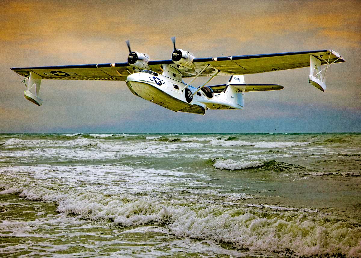 'Consolidated PBY Catalina Flying Boat' Poster, picture, metal print ...