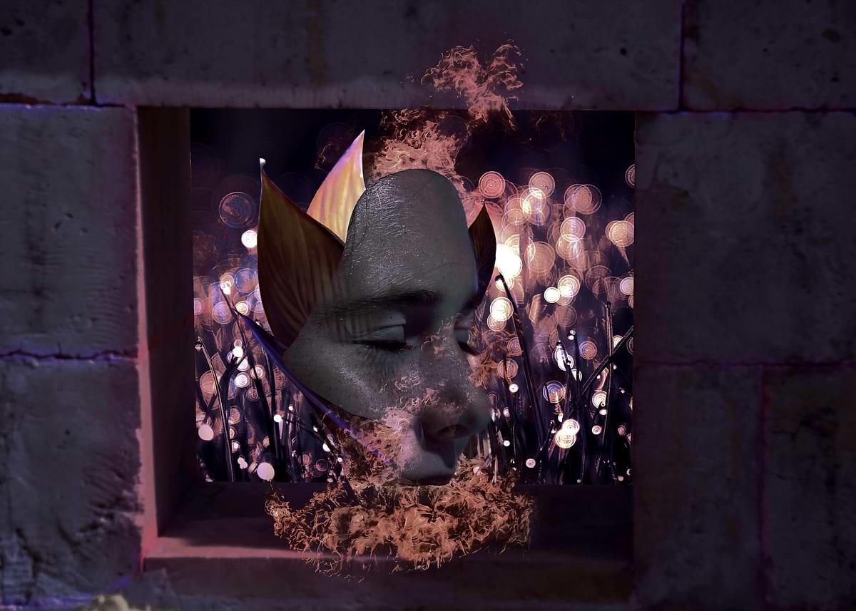 'Gradually' Poster, picture, metal print, paint by Quemis | Displate