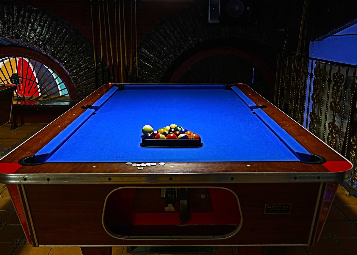 'Pool Table Rack' Poster, picture, metal print, paint by Francisco ...