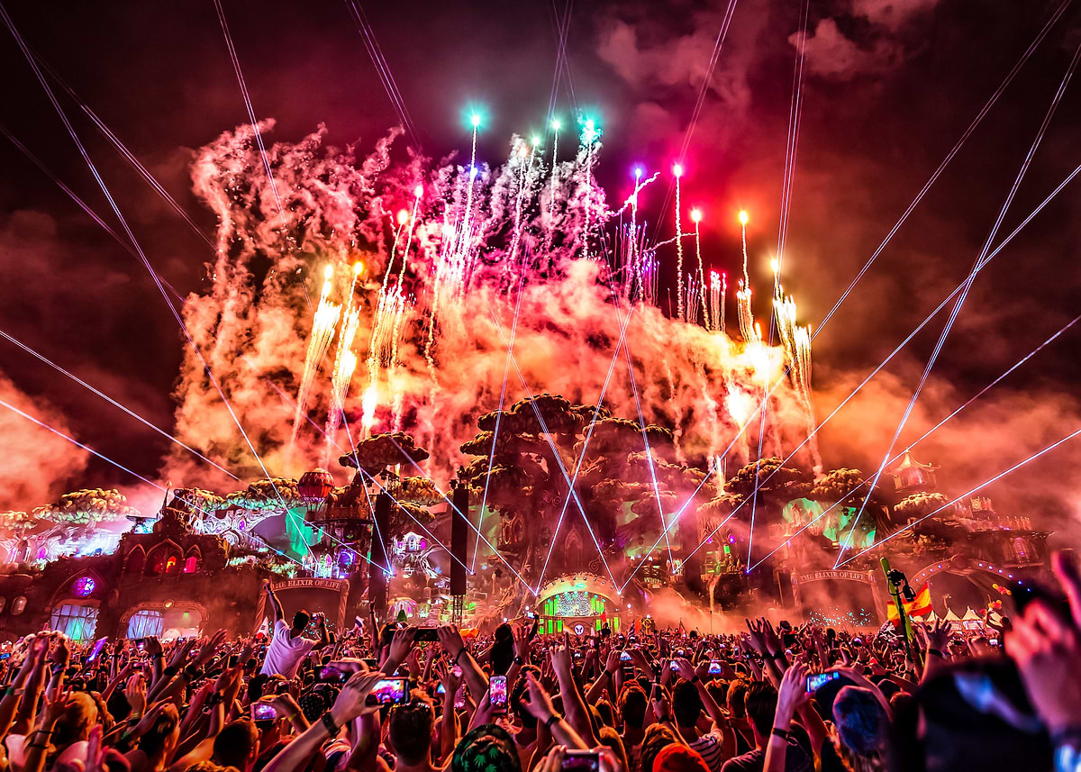 Tomorrowland Mainstage 16' Poster, picture, metal print, paint by