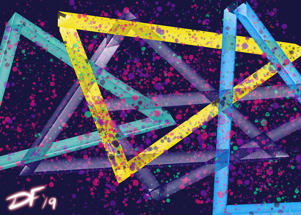 'INterCEPTION' Poster, picture, metal print, paint by Darren Fielding ...