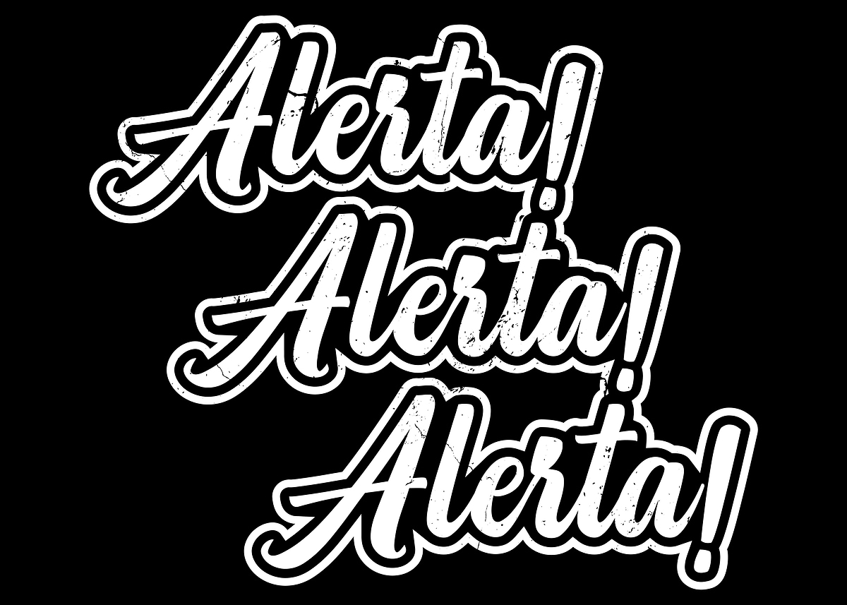 'Alerta Against Racism' Poster, picture, metal print, paint by QQnicorn ...