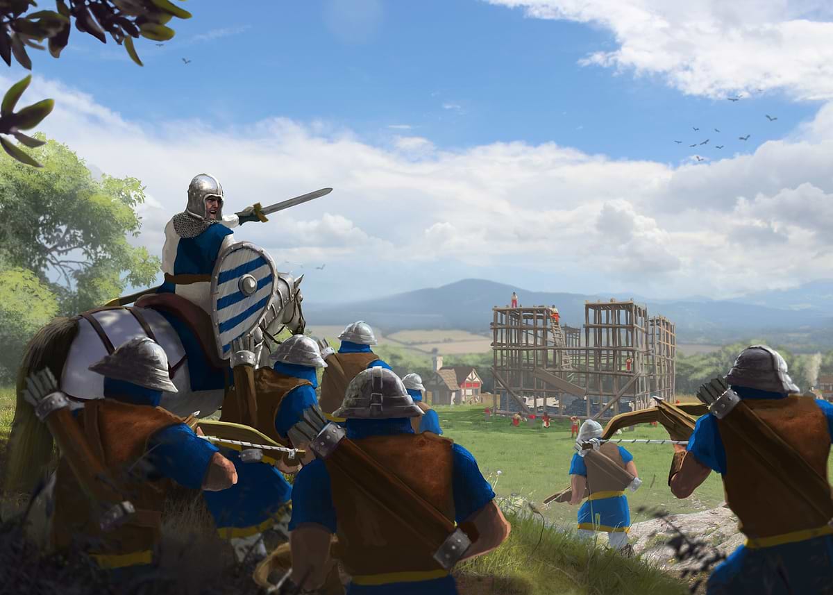 Attack Castel 'Castle Attack' Poster, picture, metal print, paint by Volcaban | Displate