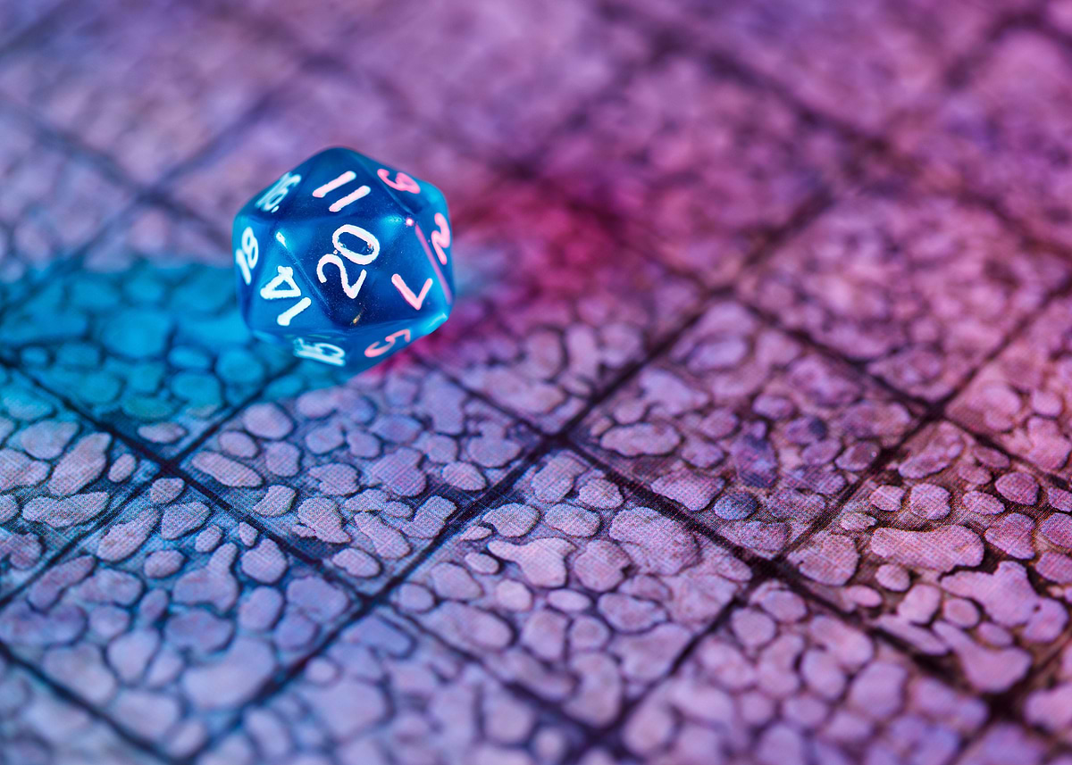 'Dice for boardgame and rpg' Poster, picture, metal print, paint by ...