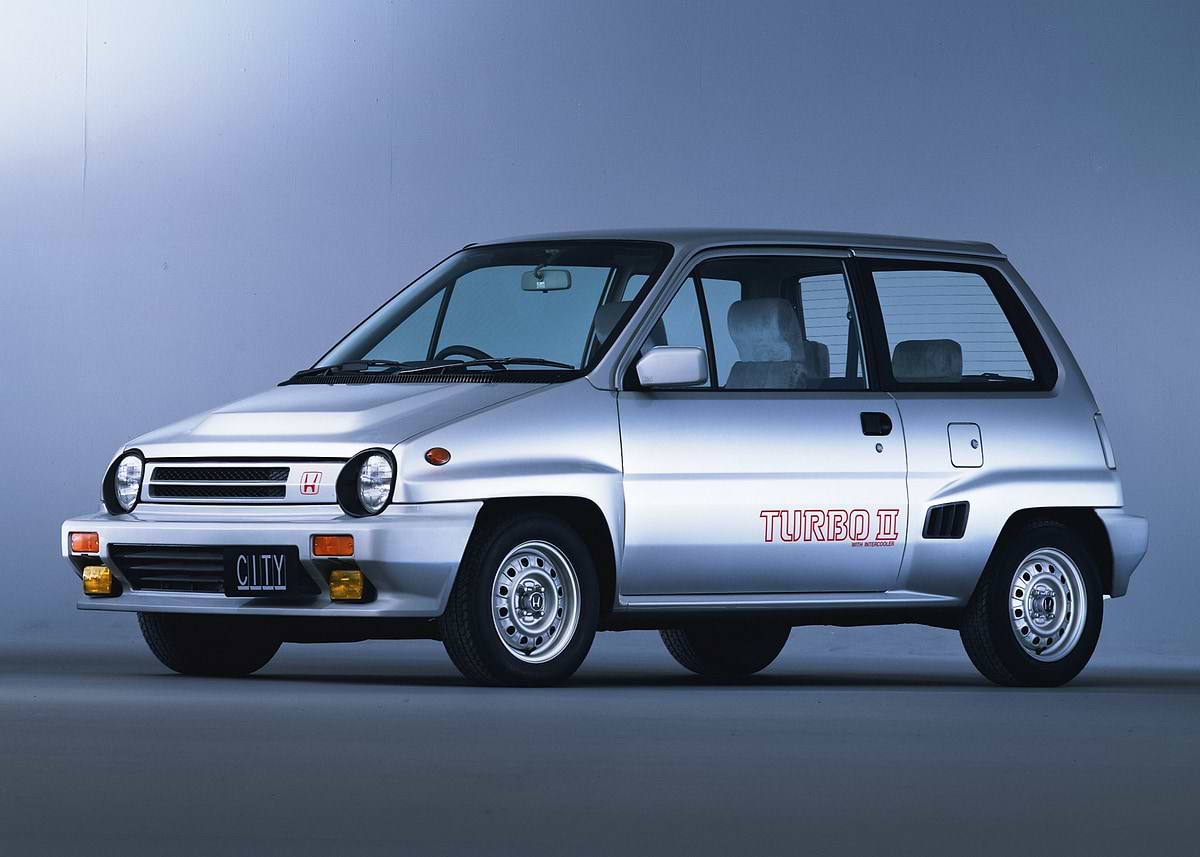 Honda City Turbo II' Poster, picture, metal print, paint by