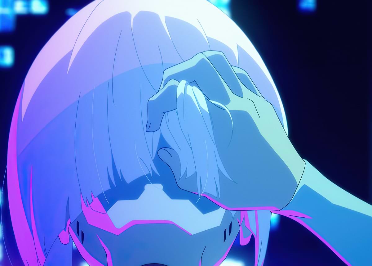 Lucy's Head' Poster, picture, metal print, paint by