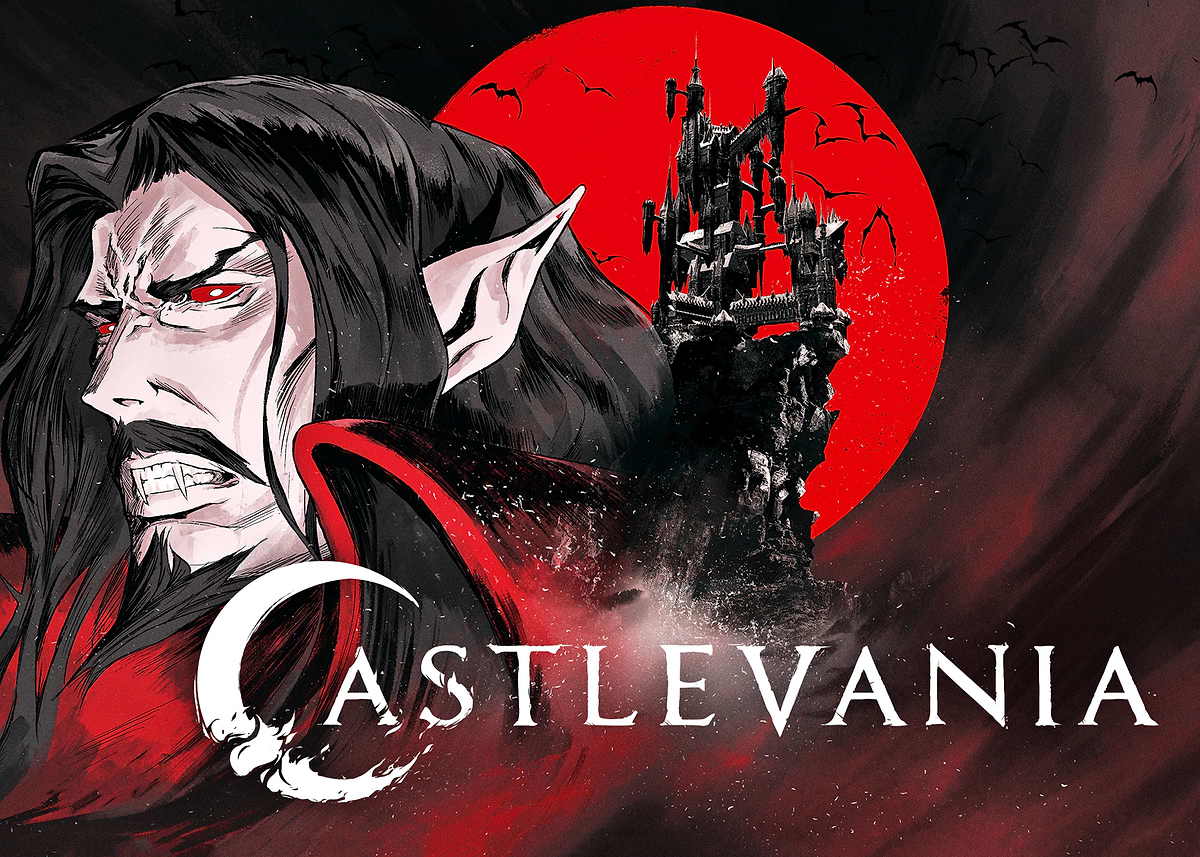 Dracula Horizontal' Poster, picture, metal print, paint by