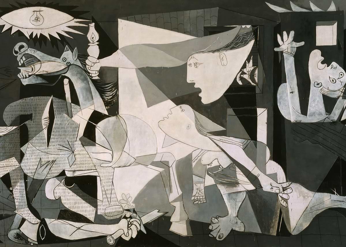 Guernica Picasso 1937 art' Poster, picture, metal print