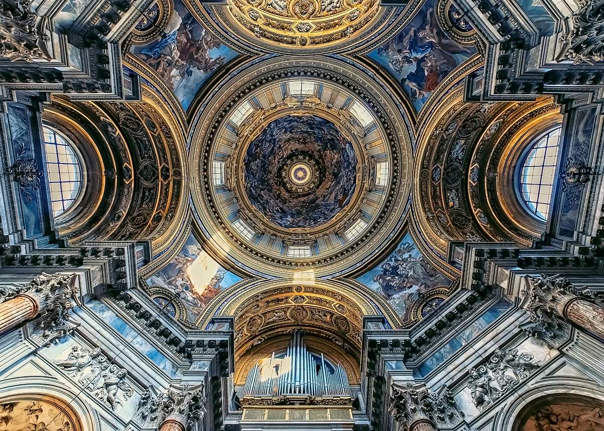 'Rome Architecture' Poster, picture, metal print, paint by Mango Art ...
