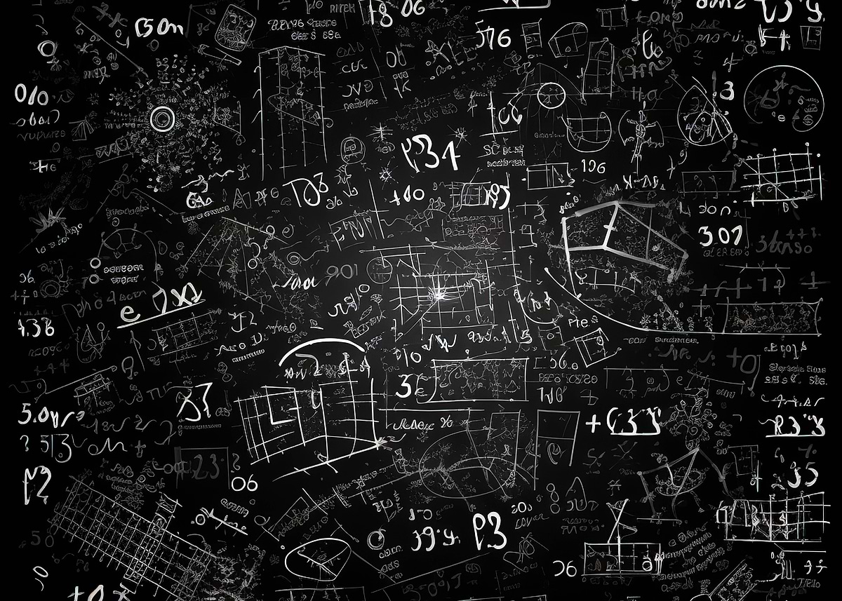'math formula ' Poster, picture, metal print, paint by NeoRowe | Displate