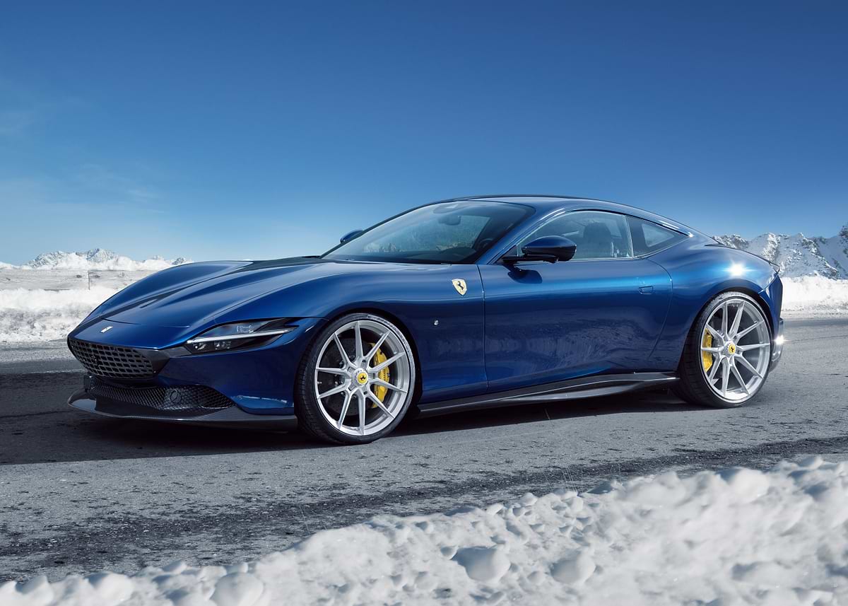 'Ferrari roma 2021' Poster, picture, metal print, paint by El Object ...