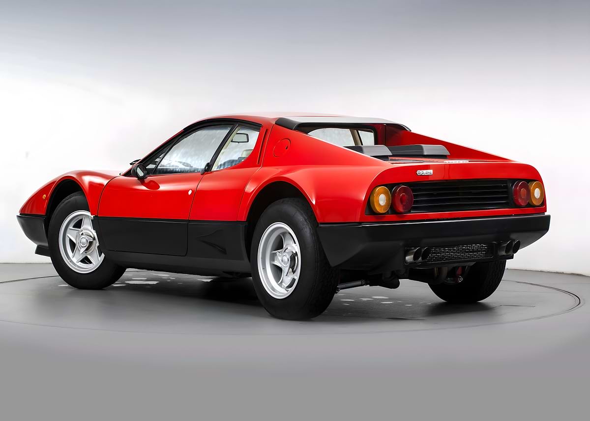 1976 Ferrari 512 BB' Poster, picture, metal print, paint by