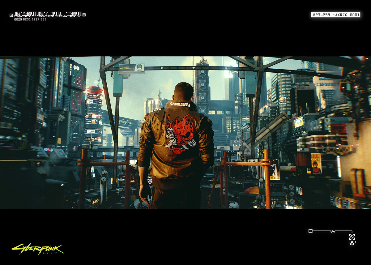 Displate Cyberpunk 2077 Samurai