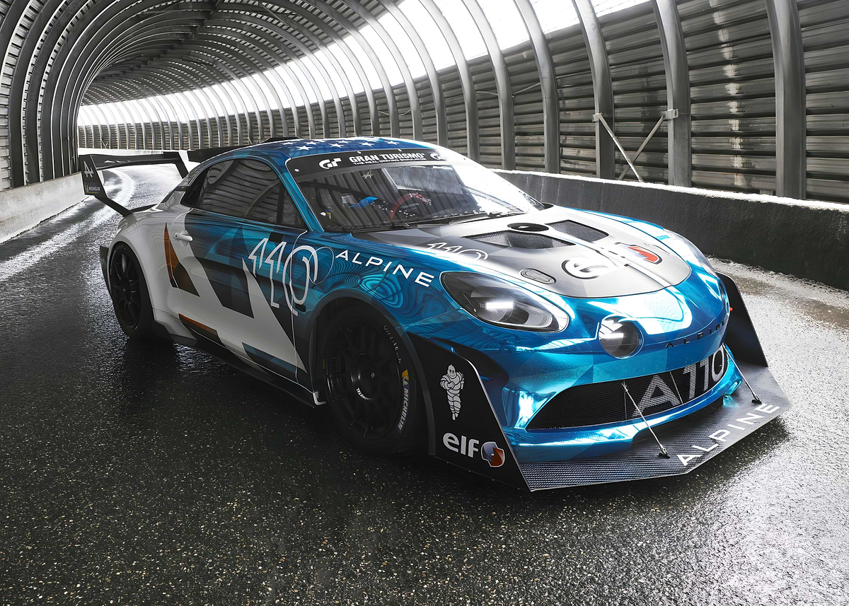 'Alpine A110' Poster, picture, metal print, paint by Racing cars | Displate