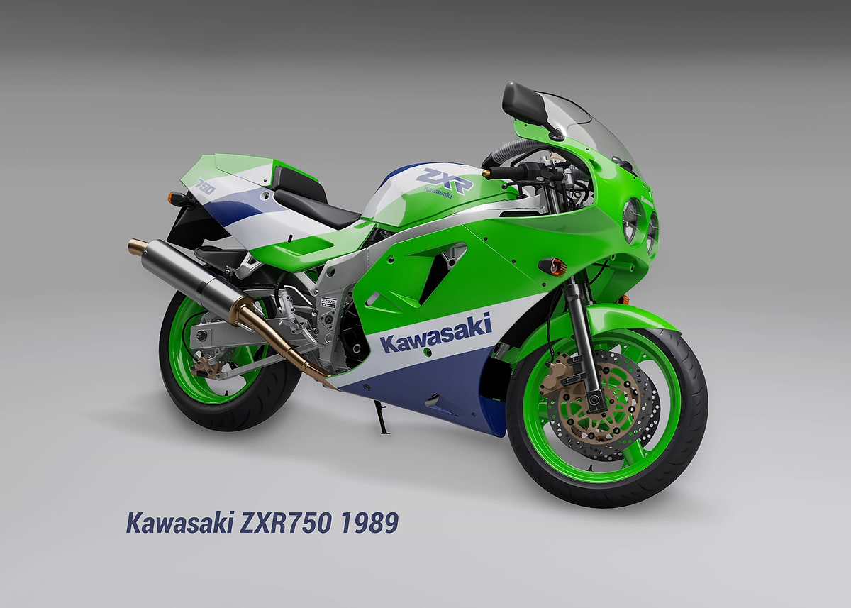 ^_^ 1989 Kawasaki ZXR750 – Iconic Motorbike Auctions