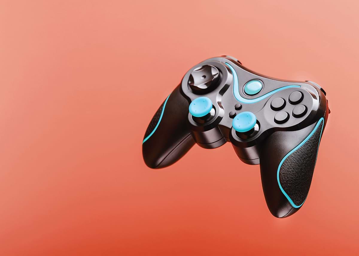 'Red COnsole Game' Poster, picture, metal print, paint by TUTULA | Displate