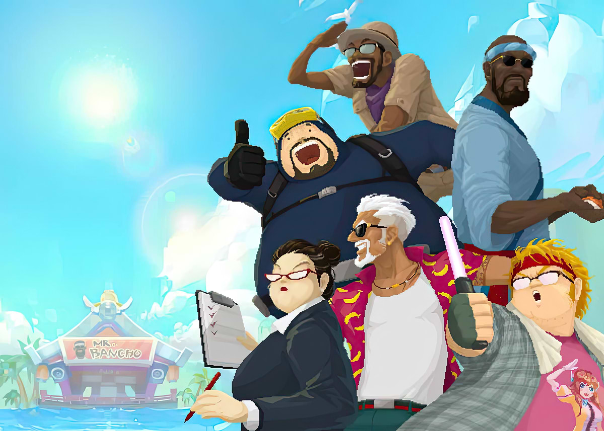 Dave the Diver' Poster, picture, metal print, paint by tomahoc