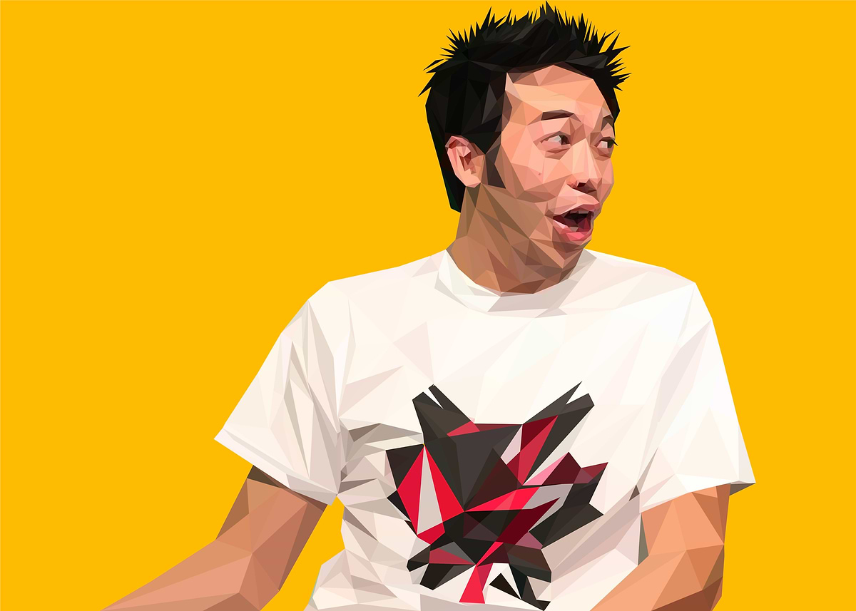 'Pog champ meme' Poster, picture, metal print, paint by Lowpoly Posters ...