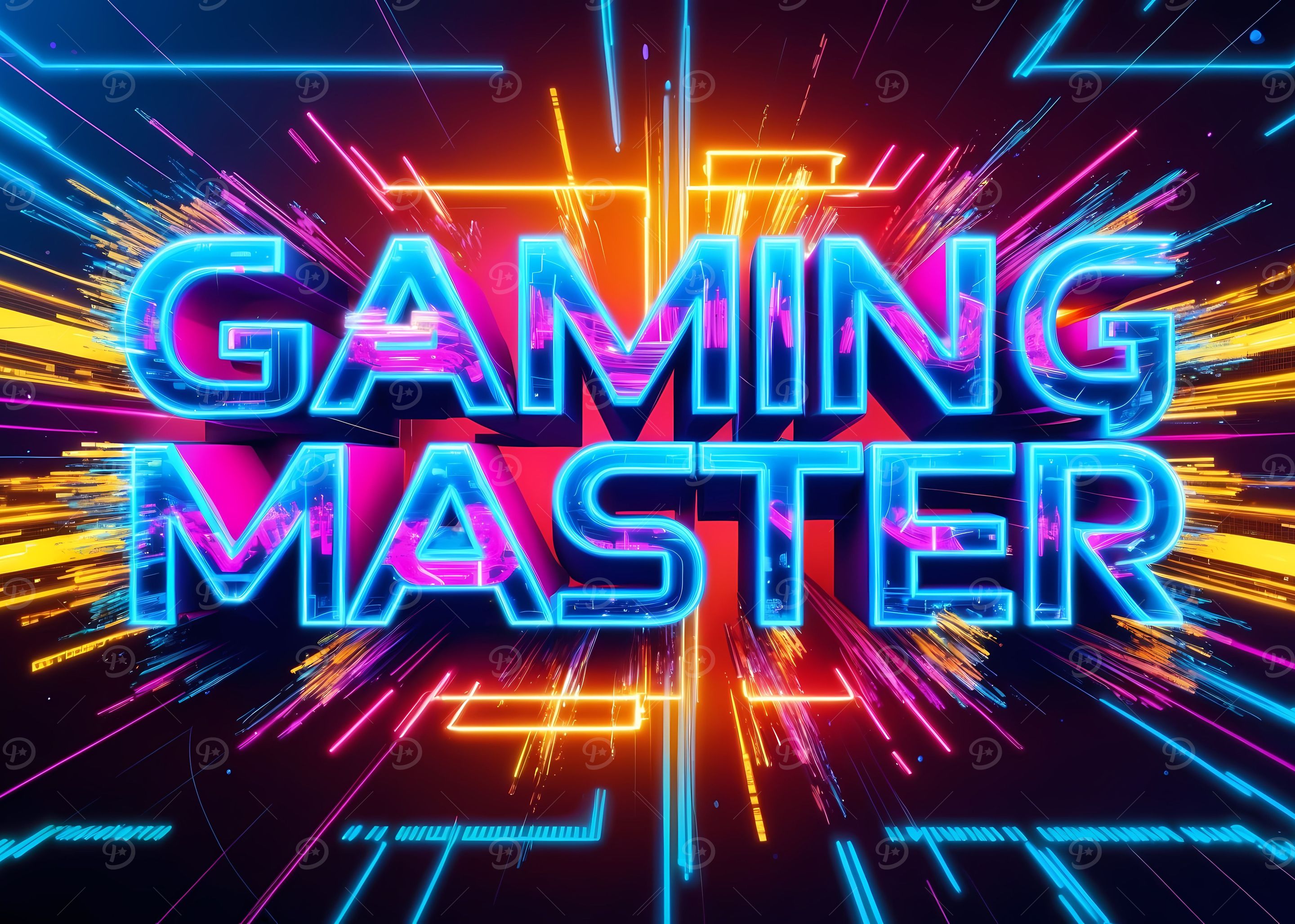 'Gaming Master' Poster, picture, metal print, paint by Grossstadtmensch ...