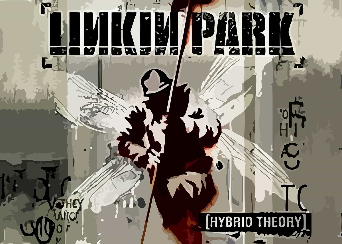 Linkin Park Hybrid Theory' Poster, picture, metal print, paint by