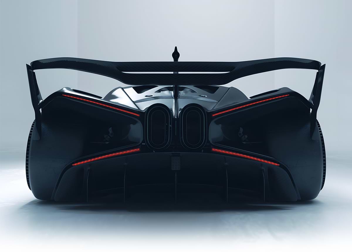 'Bugatti Bolide Rear View' Poster, picture, metal print, paint by Nex ...