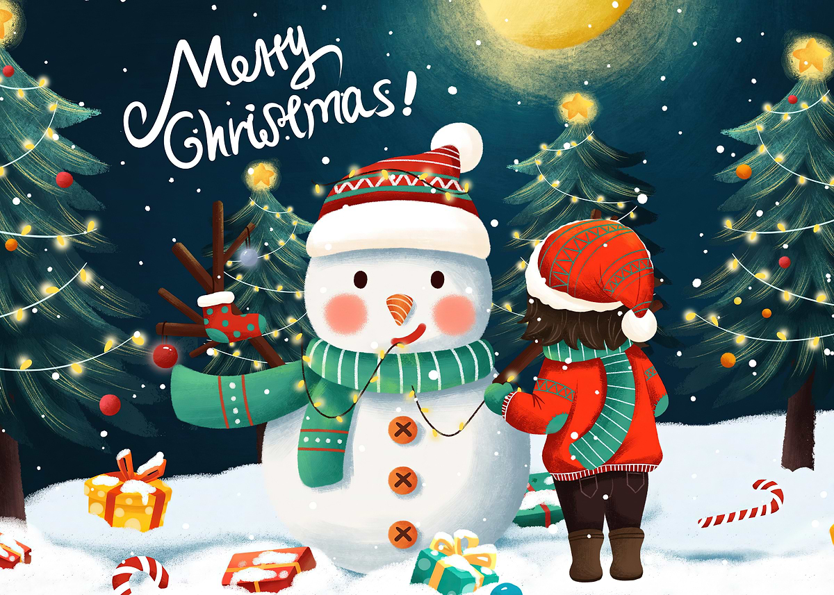 Christmas around thw rodl