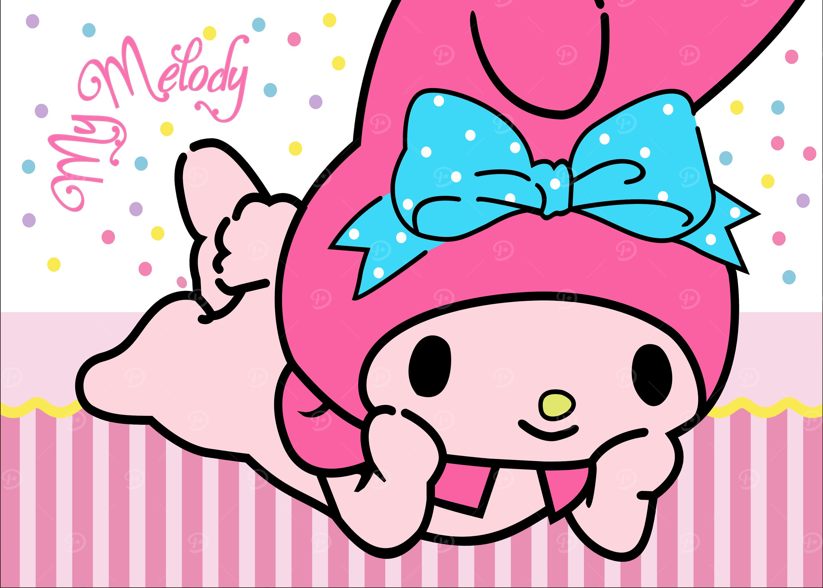 My Melody Illustration' Poster, picture, metal print, paint by