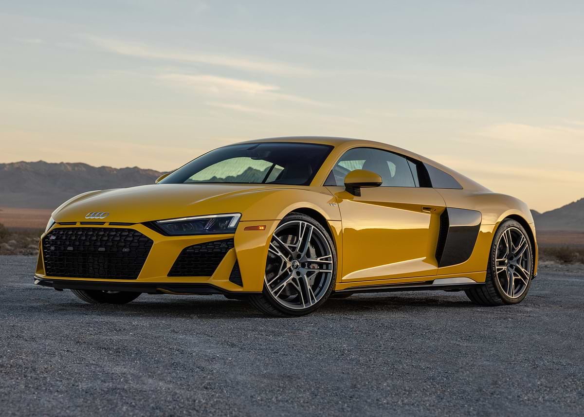 'Yellow Audi R8 Coupe' Poster, picture, metal print, paint by Sportcar ...