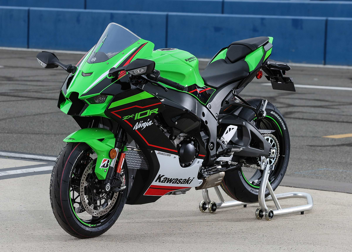 Kawasaki Ninja ZX-10R Motorcycle' Poster, picture, metal print