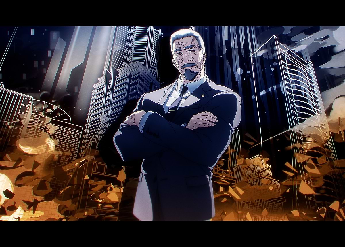 Chairman Go Gunhee' Poster, picture, metal print, paint by Solo Leveling |  Displate