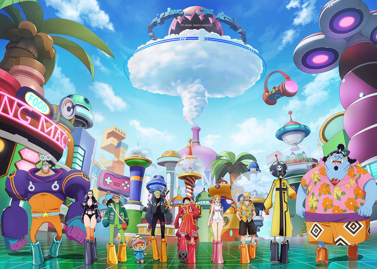 Straw Hat Pirates exploring Egghead Island' Poster, picture