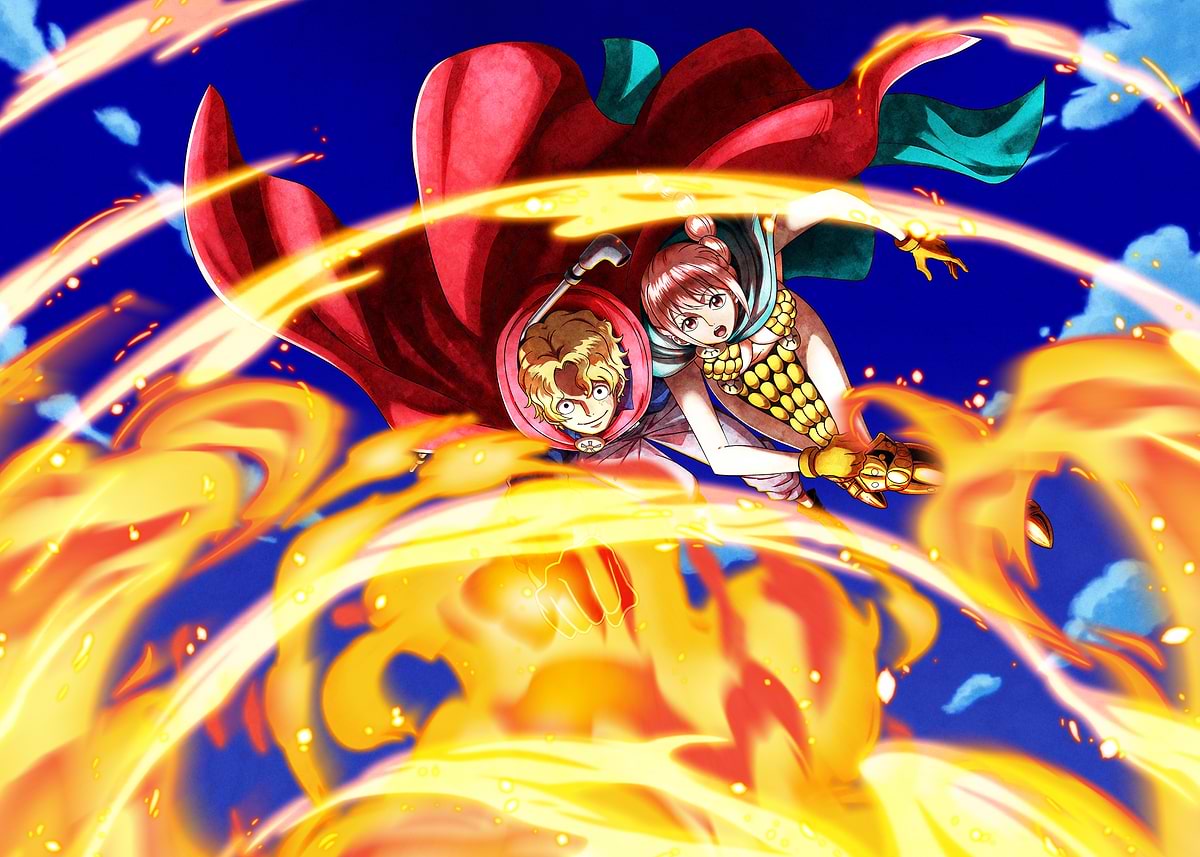 Displate ONE PIECE サボ Limited Poster Iconic Painted Sabo and Rebecca Hiken Blow' Poster, picture, metal