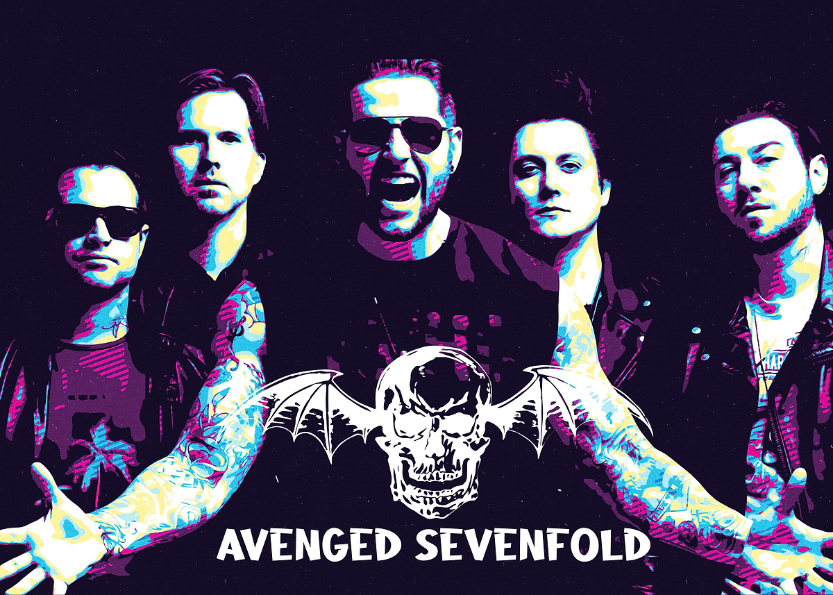 Avenged Sevenfold Band Poster, Picture & Metal Print – Rock Music
