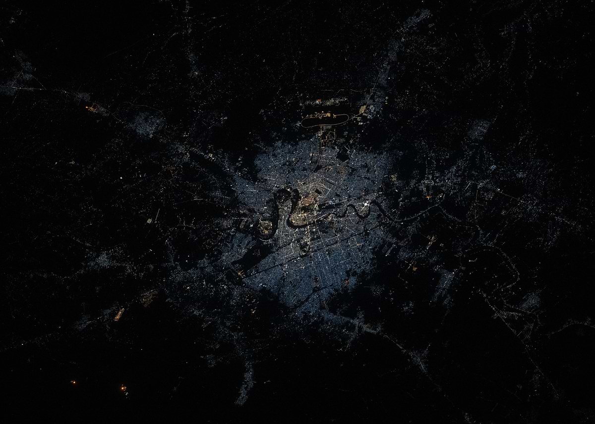 'Tokyo At Night' Poster, picture, metal print, paint by Space Telescope ...