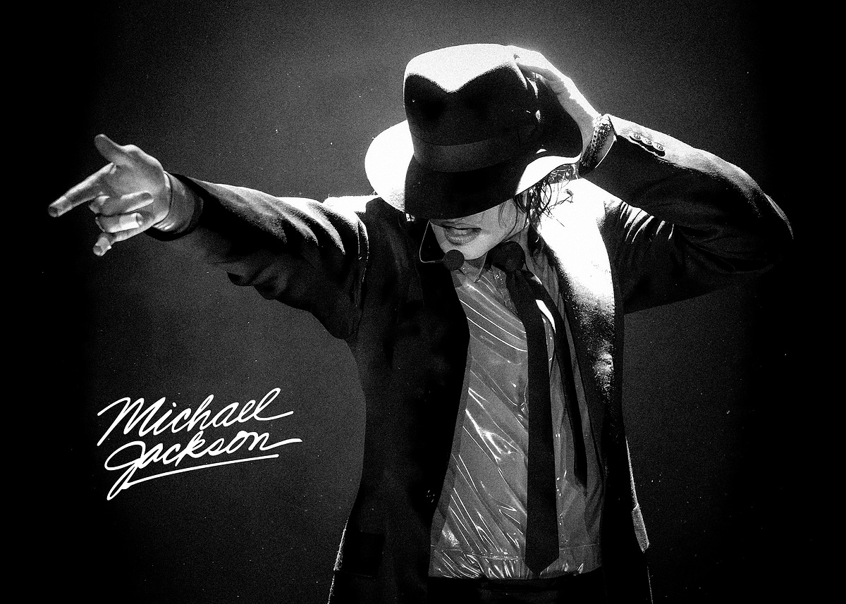 Michael Jackson Performing Poster, Picture & Metal Print