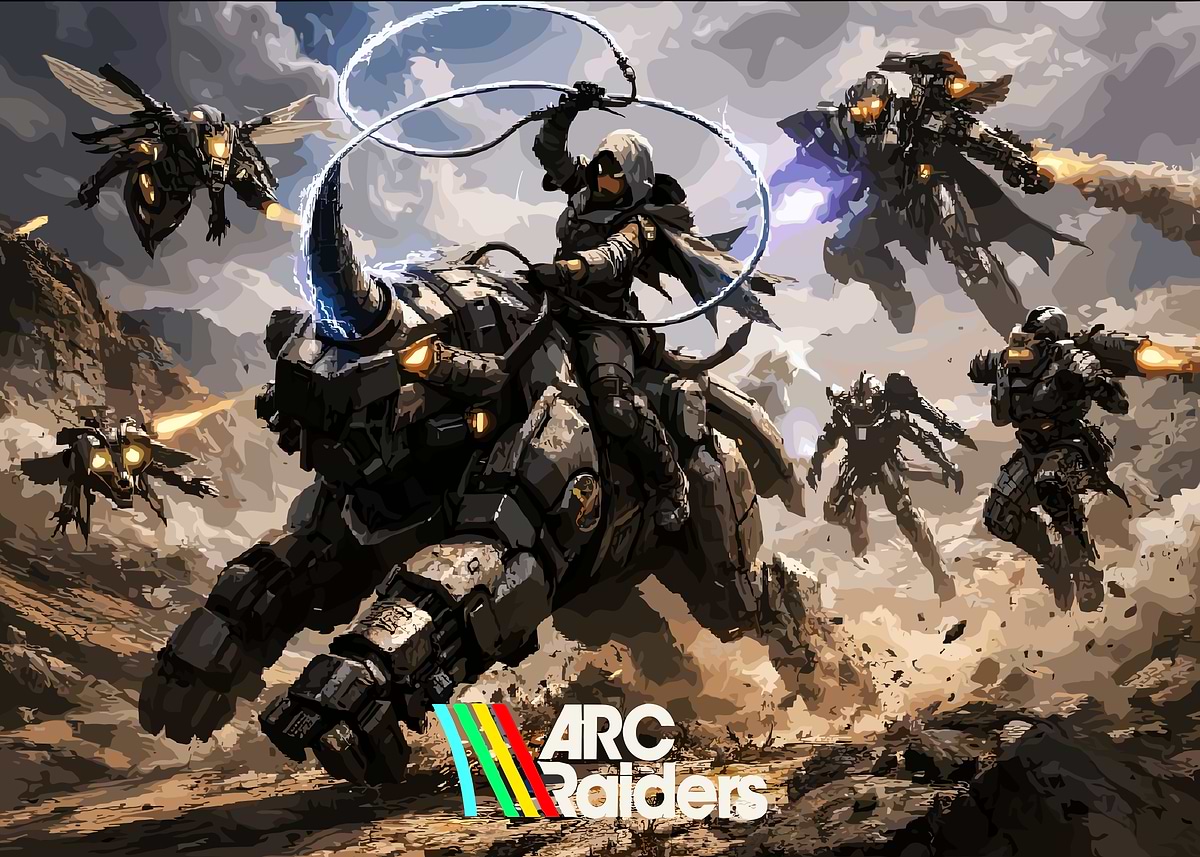 'Arc Raiders Game Art' Poster, picture, metal print, paint by su jono ...