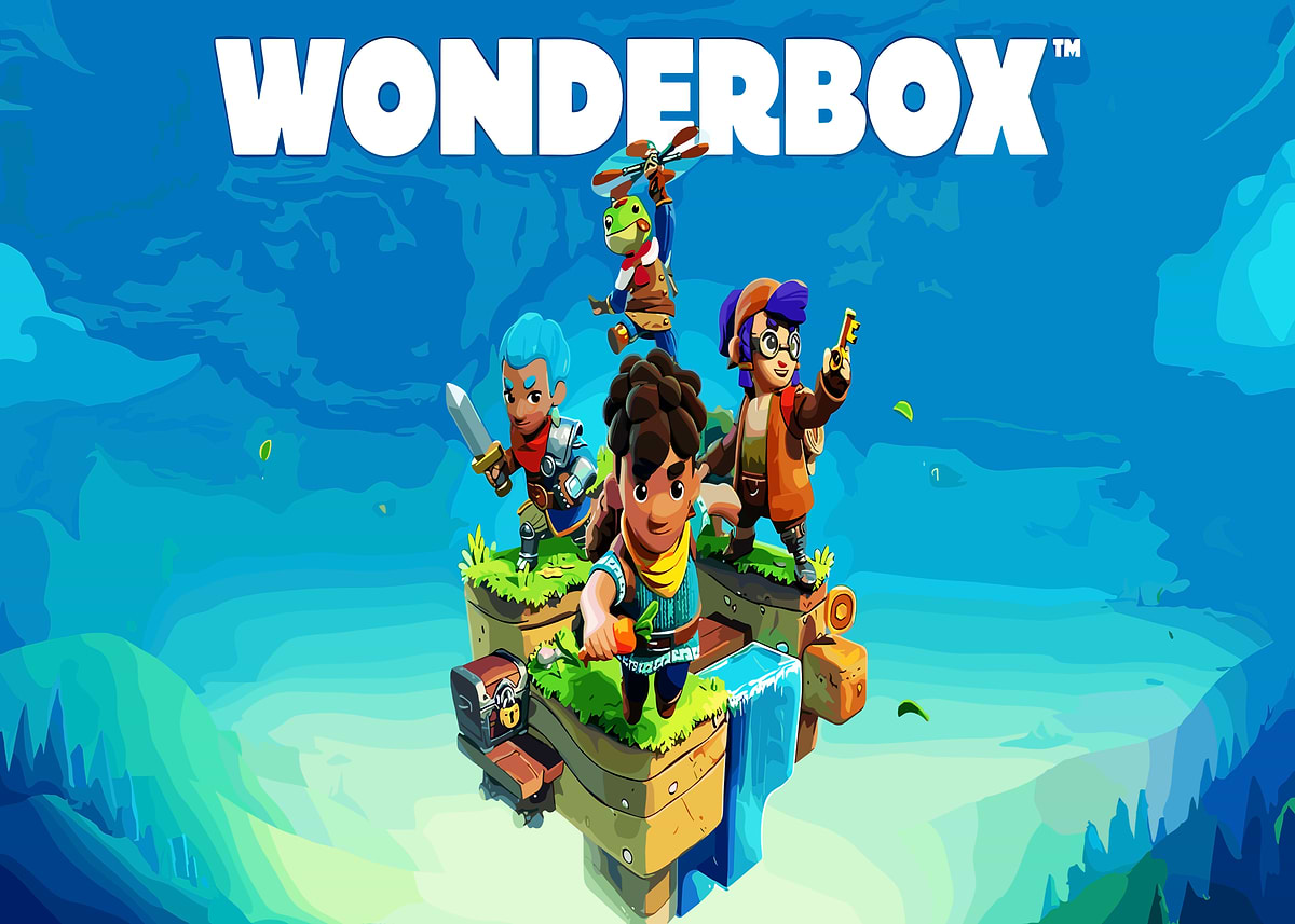 'Wonderbox Game Characters' Poster, picture, metal print, paint by ...