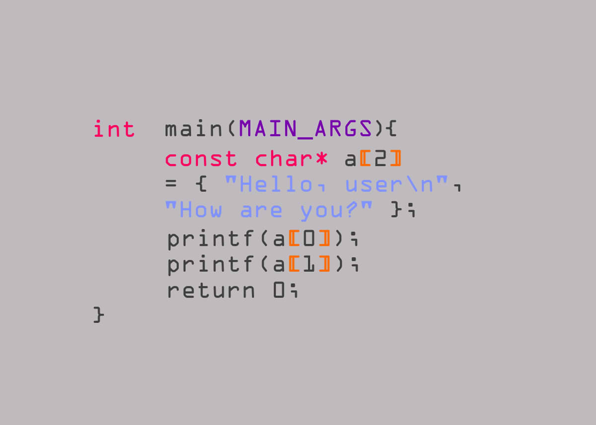 'C++ Code Snippet' Poster, picture, metal print, paint by Classical Art ...