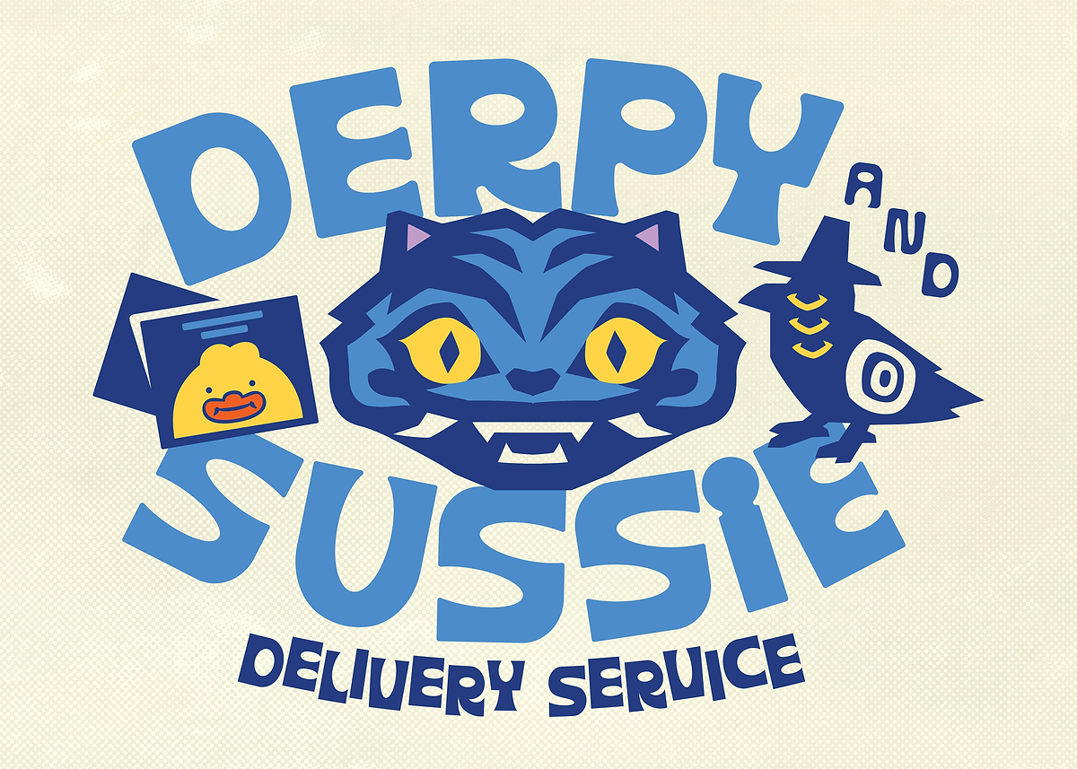 'Derpy & Sussie: Delivery Service' Poster, picture, metal print, paint ...
