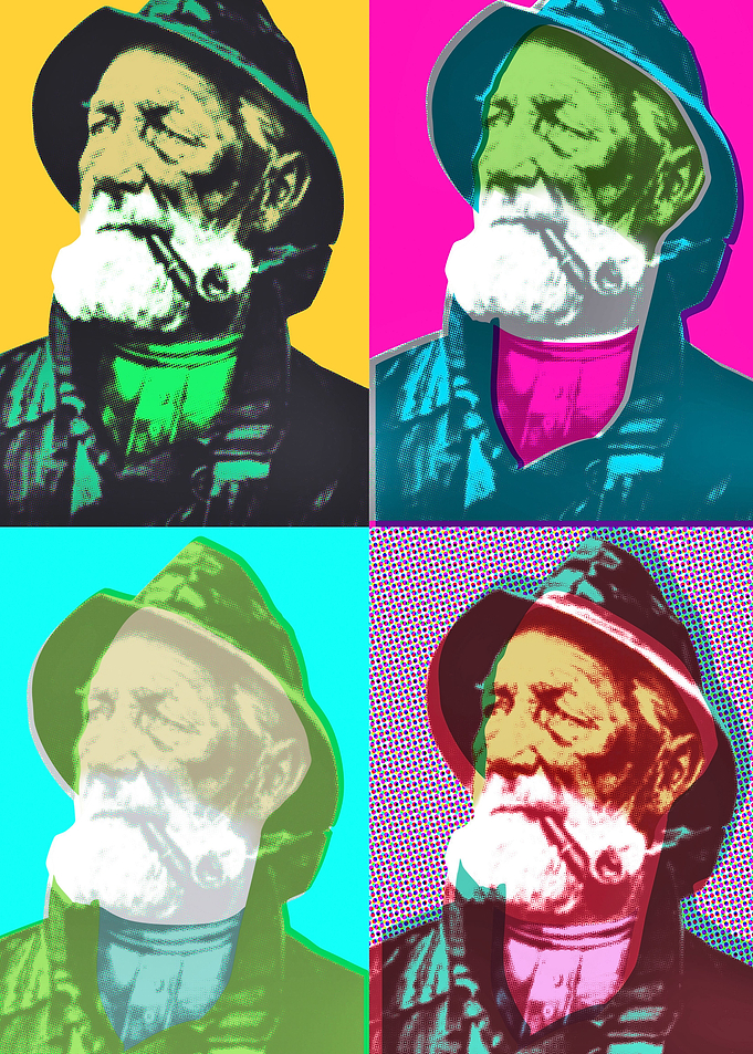 'Pop Fisherman” by Christoffer Dupont (2008)A tribute t ...