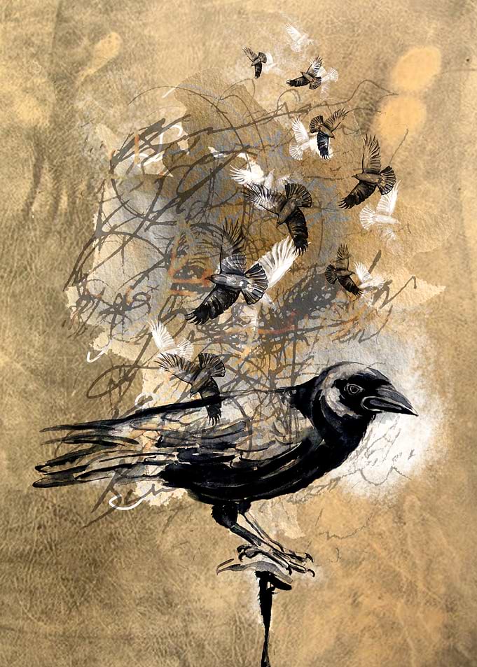 crow's soul illustration