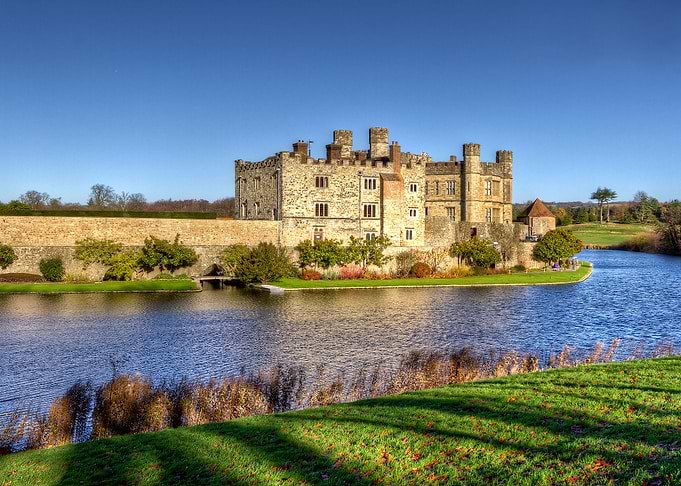 Originally built in 1119 Leeds Castle is situated in Ke ...