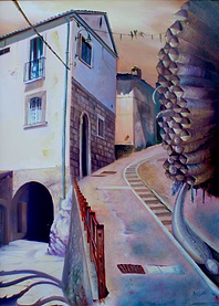 Alessandro Fantini - 'Mulungu', oil on canvas, 50x70, 2 ...
