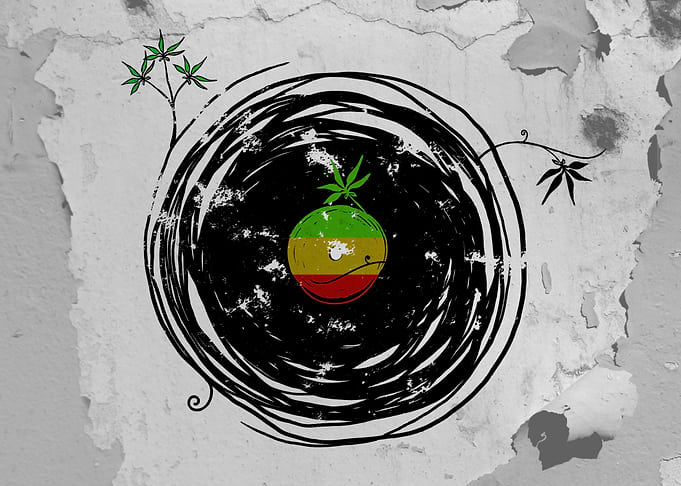 Reggae Music and Peace - Vinyl Records, Weed - Cool Ret ...