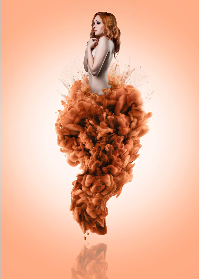 an explosion of color, photography and digital retouch ...