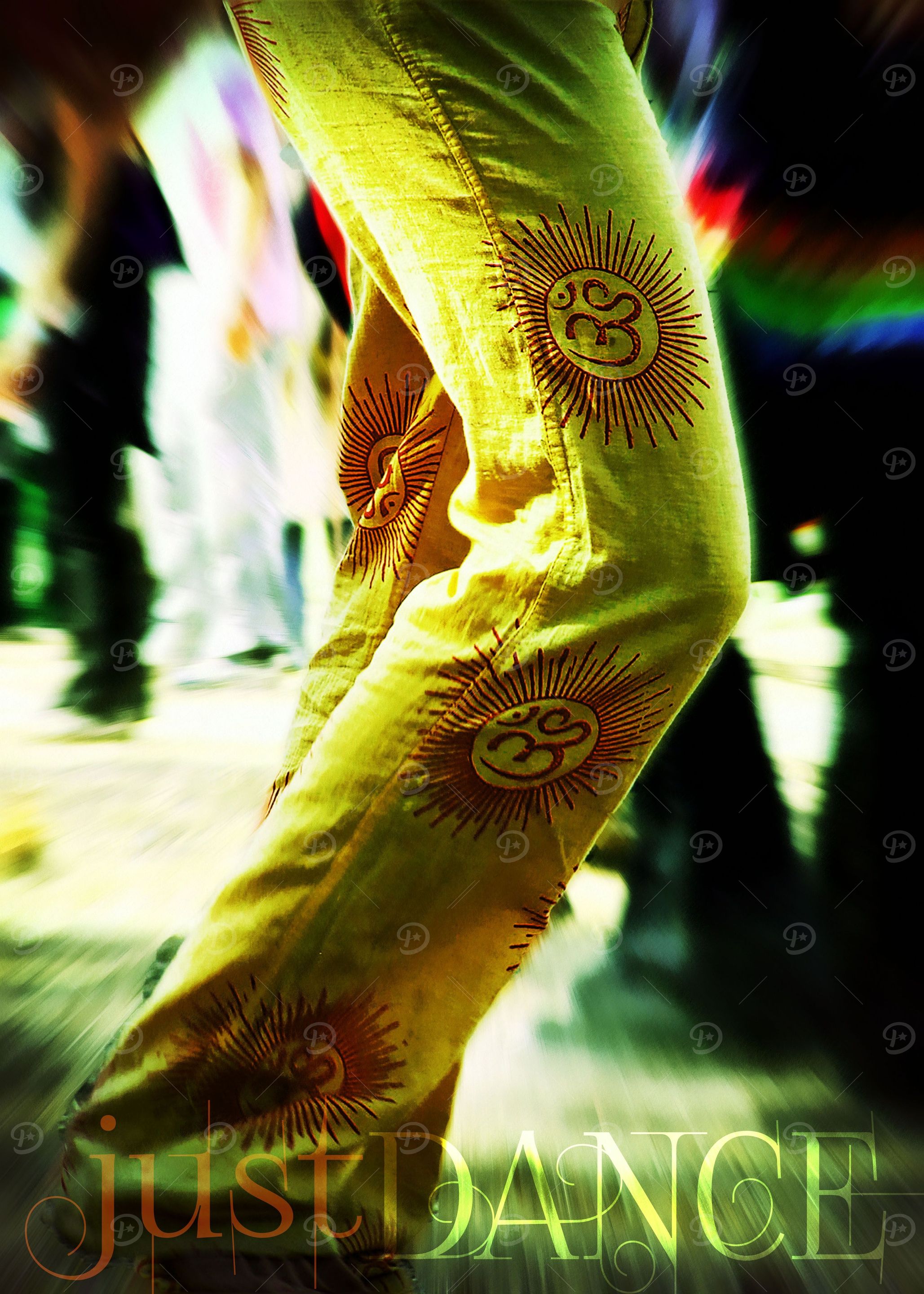 legs dancing at outdoors festival ~ just dance