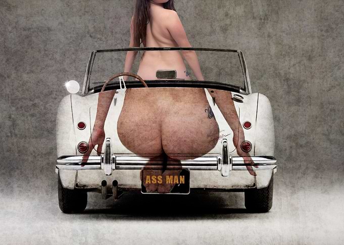 Ass Man! The idea for this illustration came from an e ...