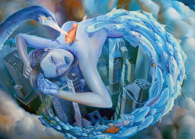 Alessandro Fantini - Je ne sais quoi (2012) Oil on canv ...