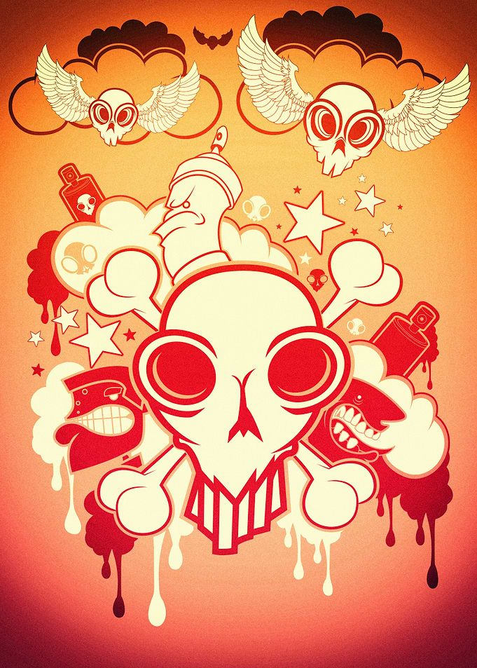 Digital Graffiti Canvas