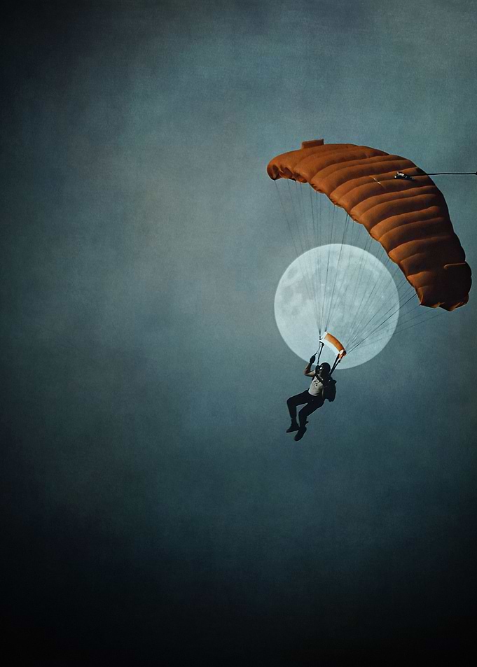 Skydiver's Moon...